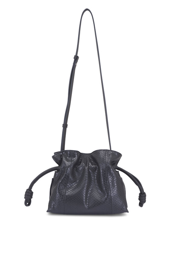 Valentino Garavani - Rockstud Navy Blue Leather Clutch