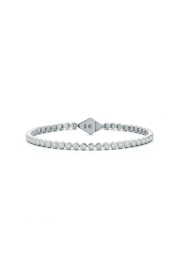 Walters Faith Classic Diamond White Bezel Tennis Bracelet