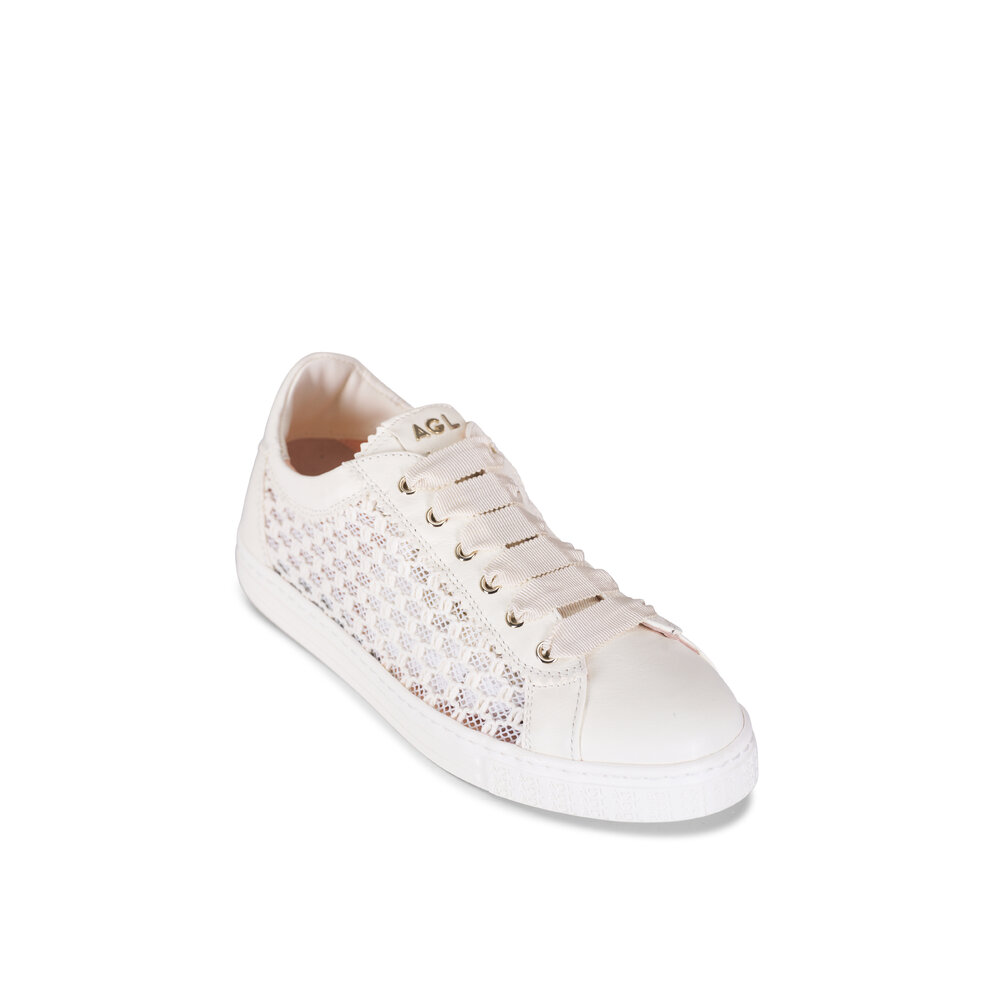 AGL Sade Plots Off-White Sneaker Mitchell Stores