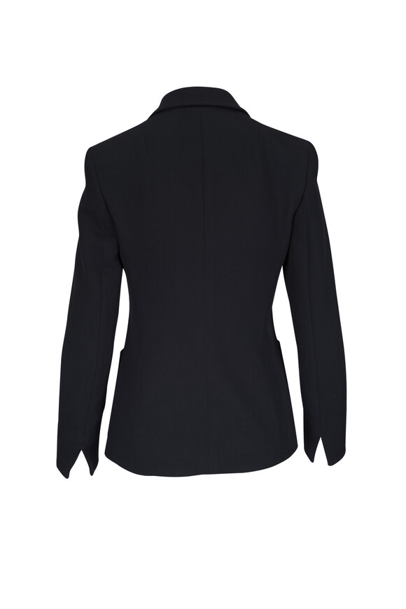 Akris Punto - Black Wool Patch Pocket Jacket