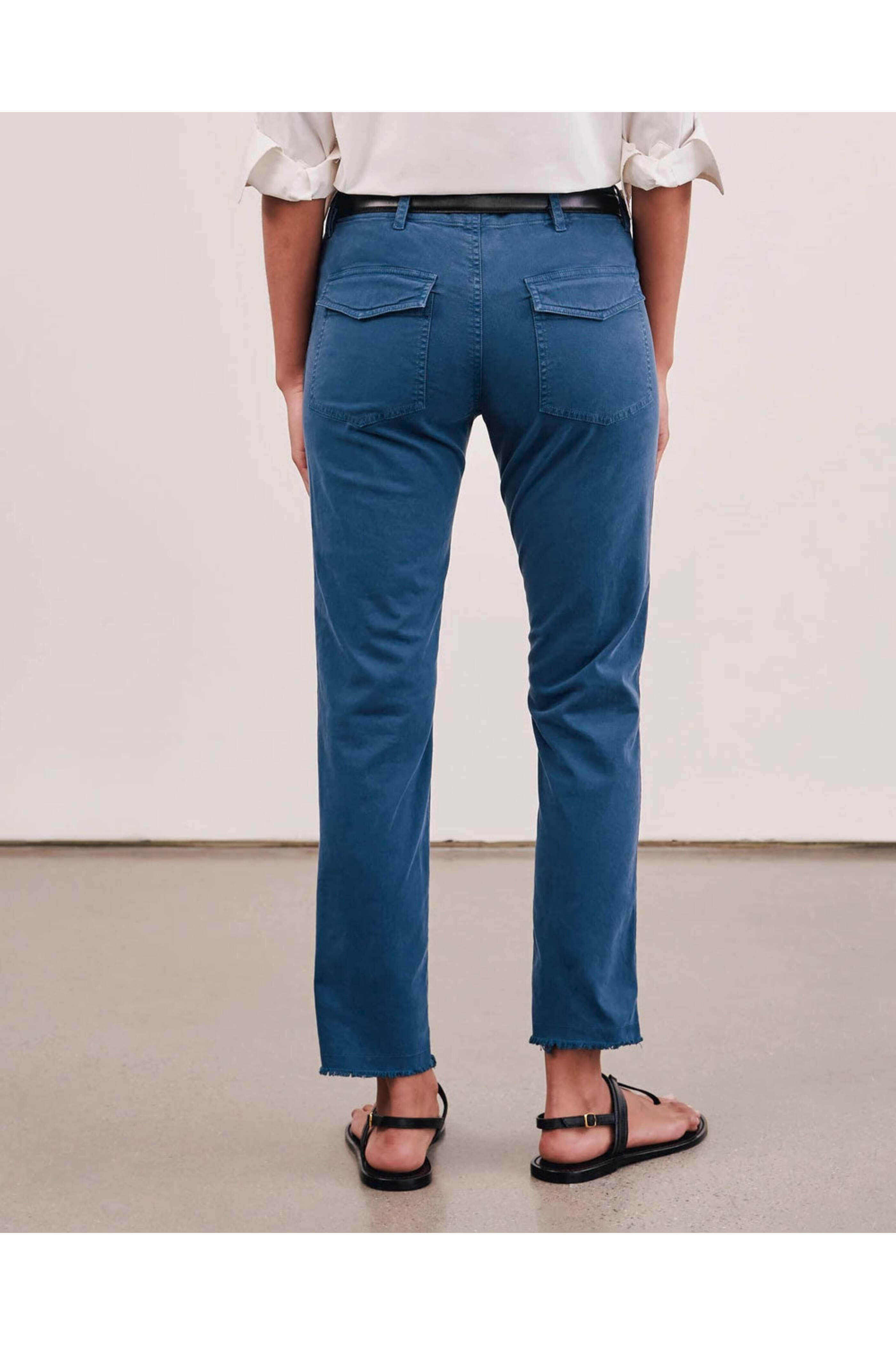 Nili Lotan - Teal Jenna Pant