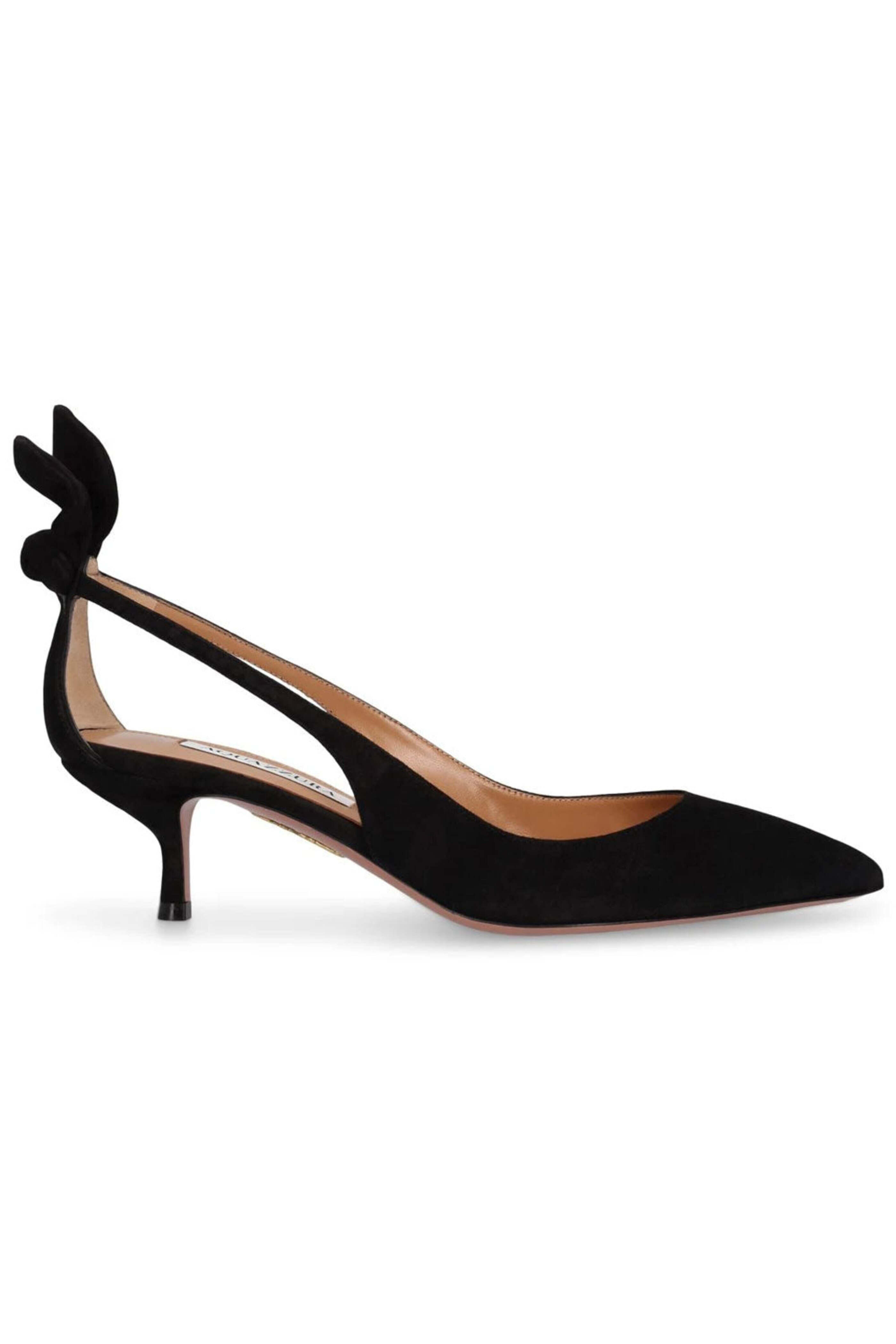 Aquazzura - Bow Tie Pump in Black