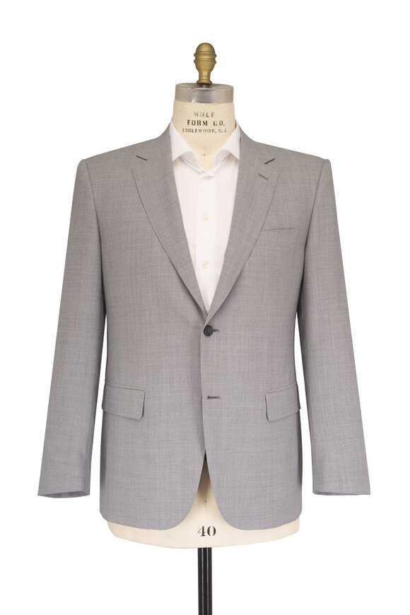 Canali Pearl Gray Wool Suit - view 2