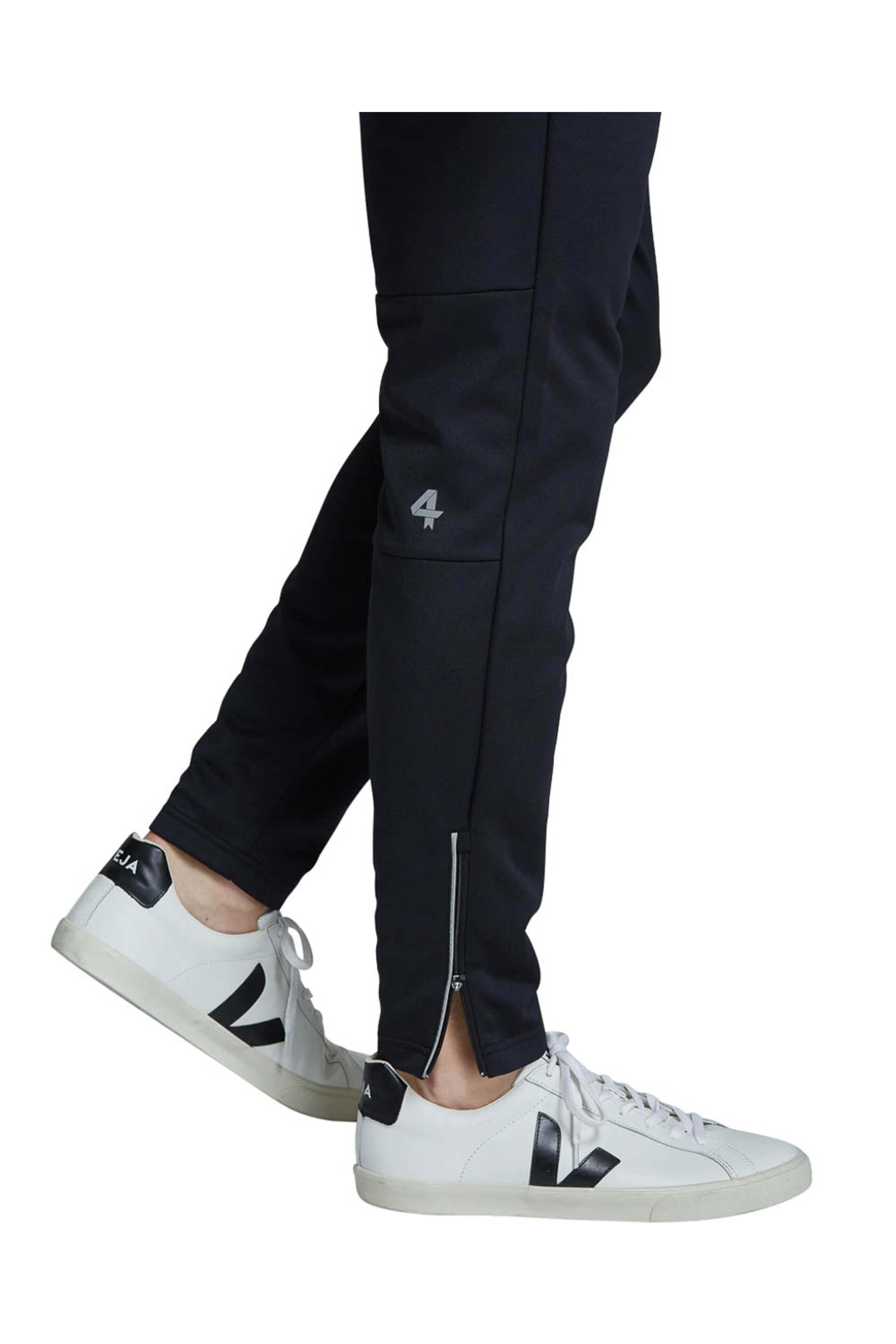 Fourlaps - Black Relay Track Pant