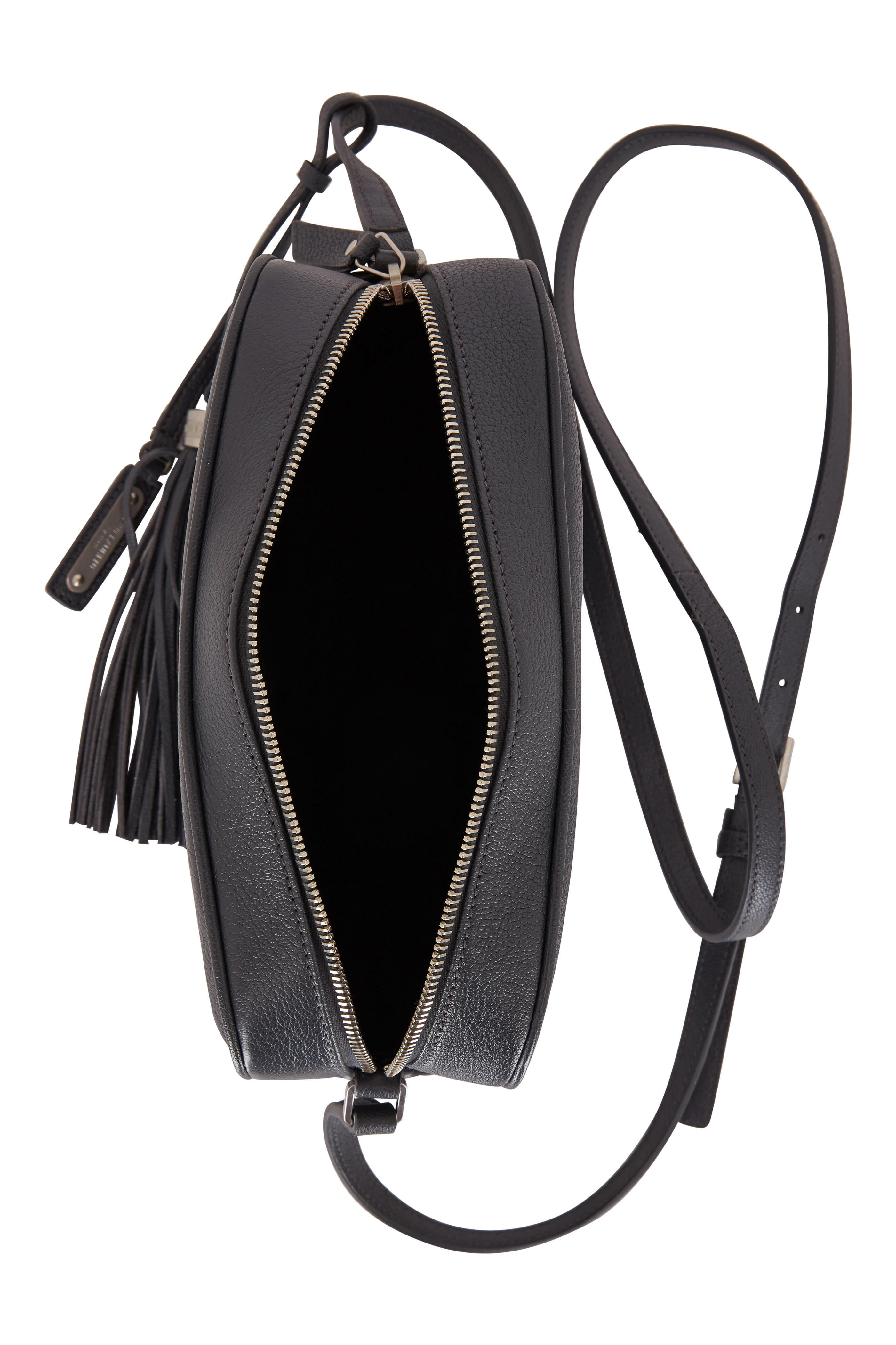 Saint Laurent - Lou Monogram Dark Smog Medium Camera Bag