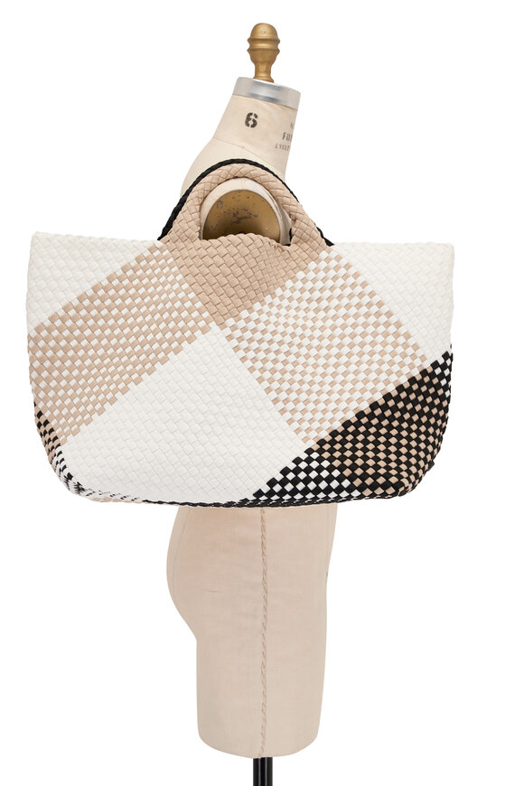 Naghedi - St. Barth's Palermo Graphic Large Woven Tote