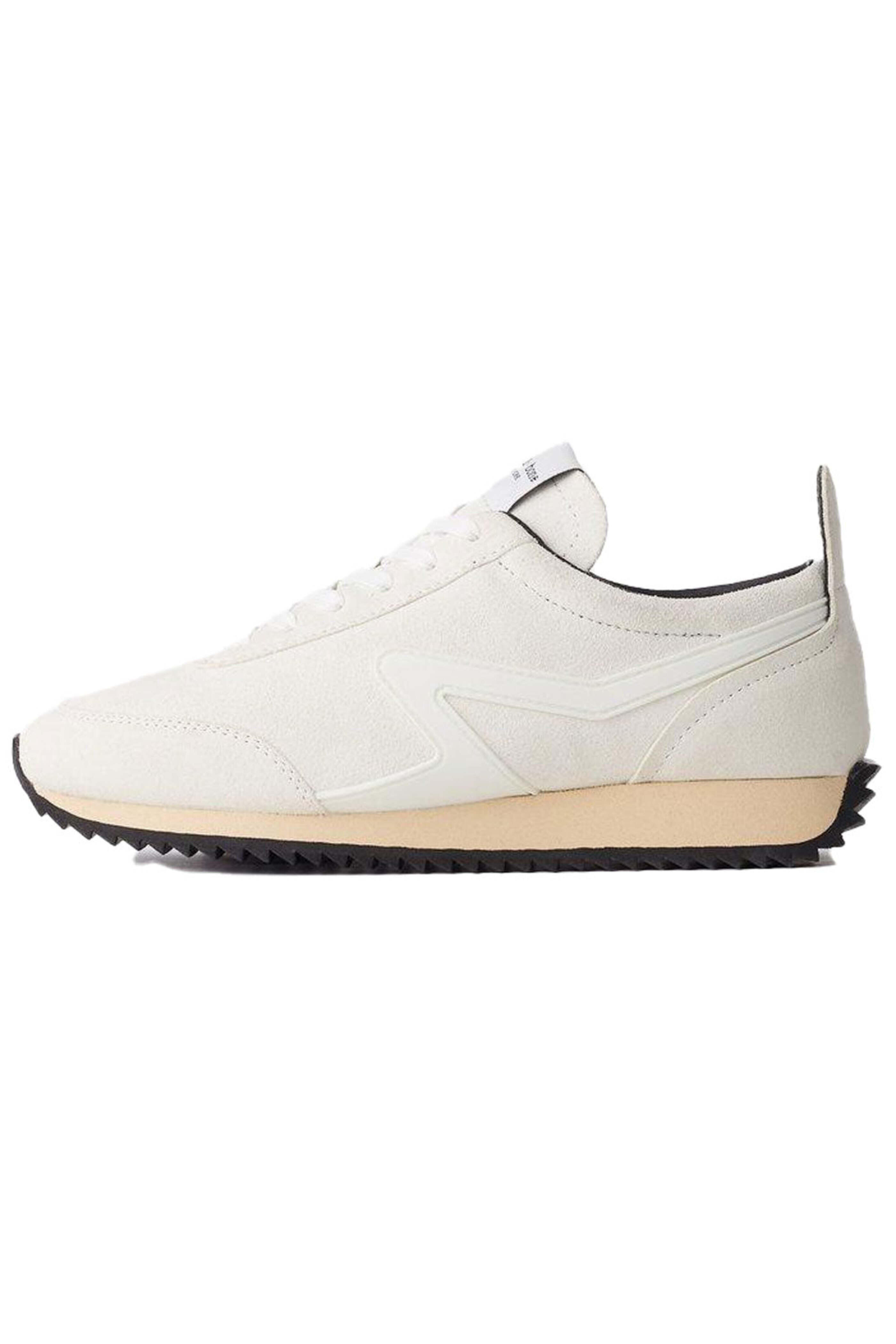 Rag & Bone - Retro Runner Sneaker in Antique White Suede