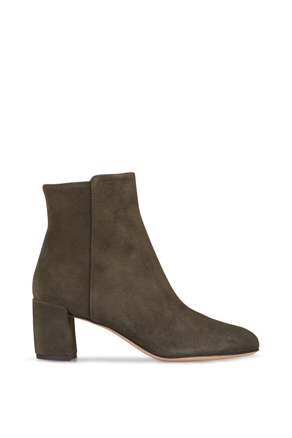 AGL Lynn Dark Green Suede Bootie, 60mm - view 2