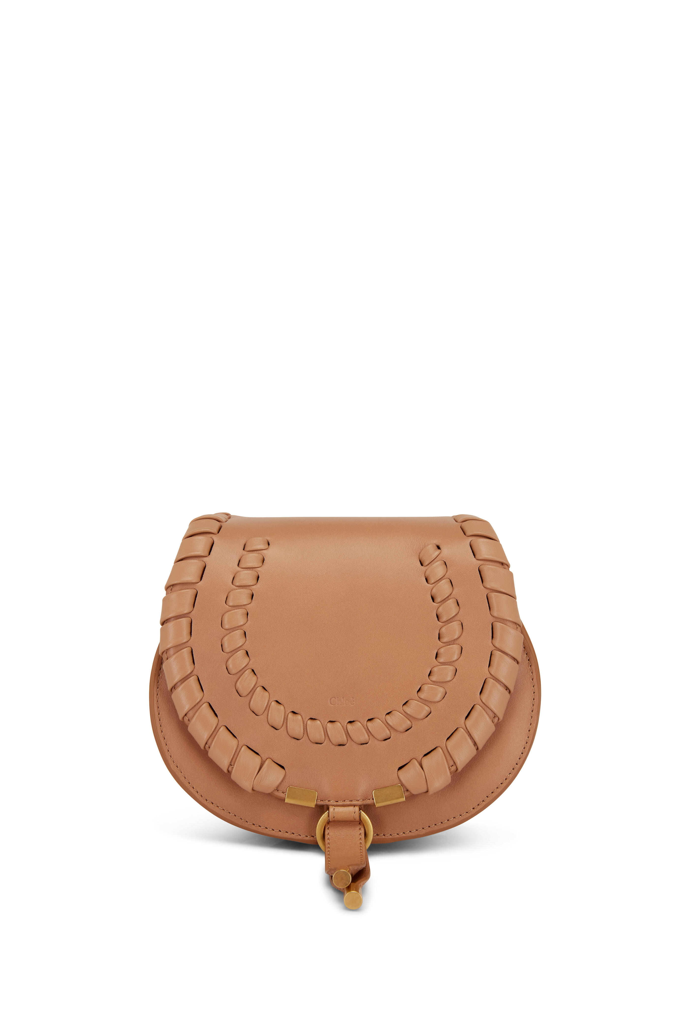 Chloé - Marcie Light Tan Leather Small Crossbody