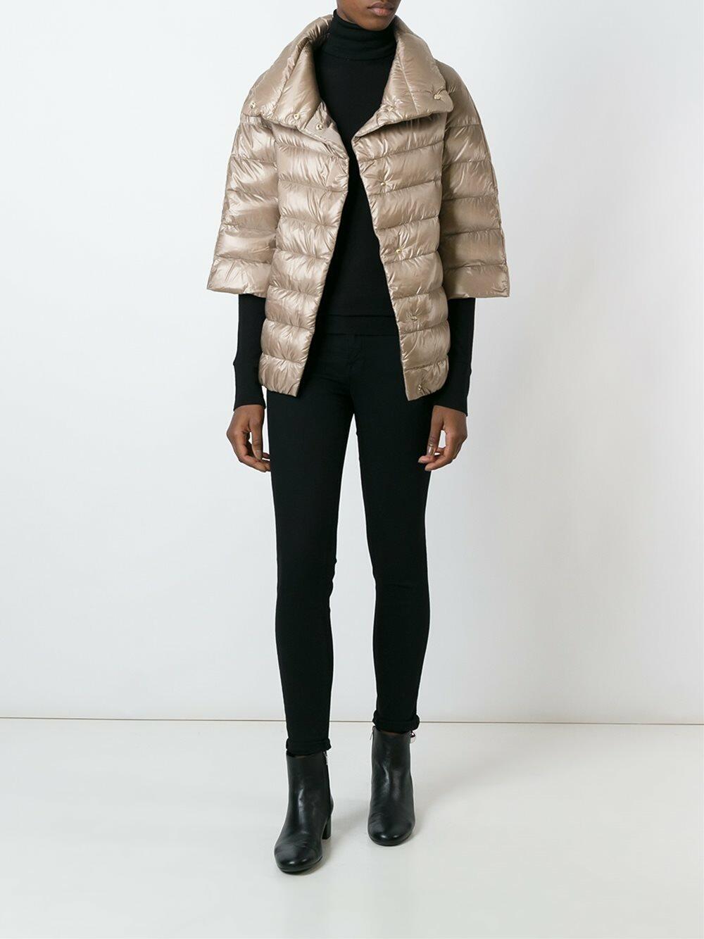 マフラー・ストール MOLLIOLLI THEO two-way puffer padding long muffler brown MW5 Designer fashion, Seoul-fully created | W Concept