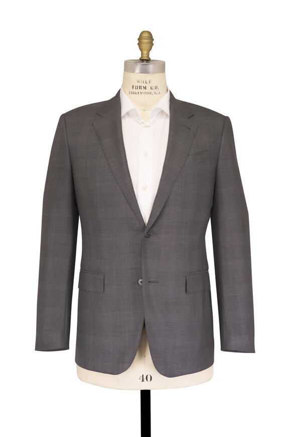 Tom Ford - O'Connor Dark Gray Super 120's Suit | Mitchell Stores