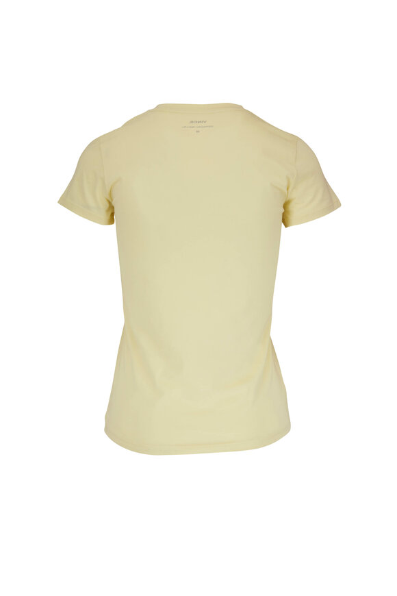 Vince - Pale Yellow Essential Crewneck