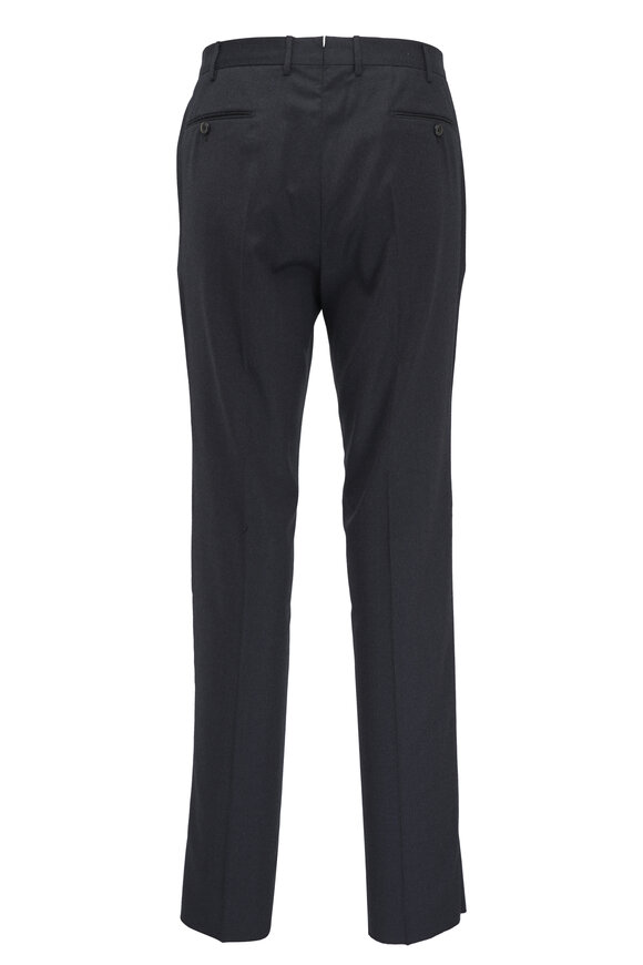 PT Torino - Gray Super110 Flannel Dress Pant 