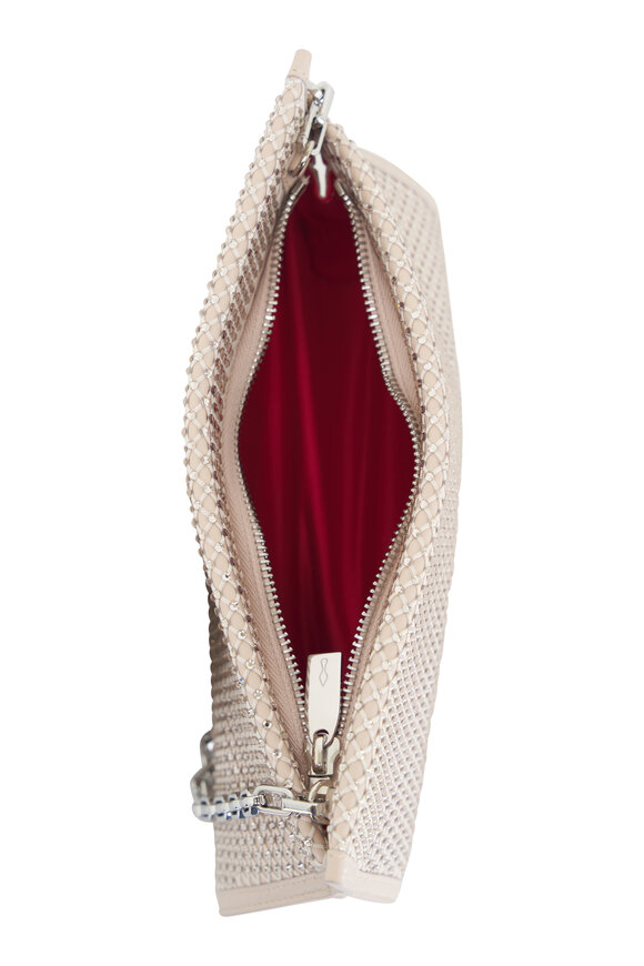 Christian Louboutin - Loubitwist Leche & Crystal Shoulder Bag