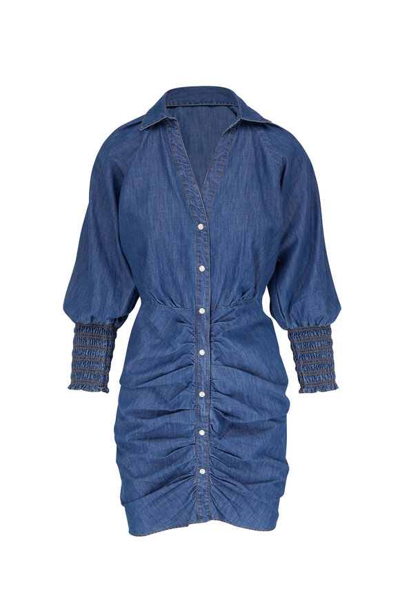 Veronica Beard - Allie Chambray Shirtdress
