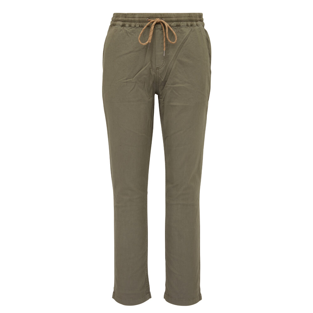 Faherty Brand - Essential Spring Olive Pant | Mitchell Stores