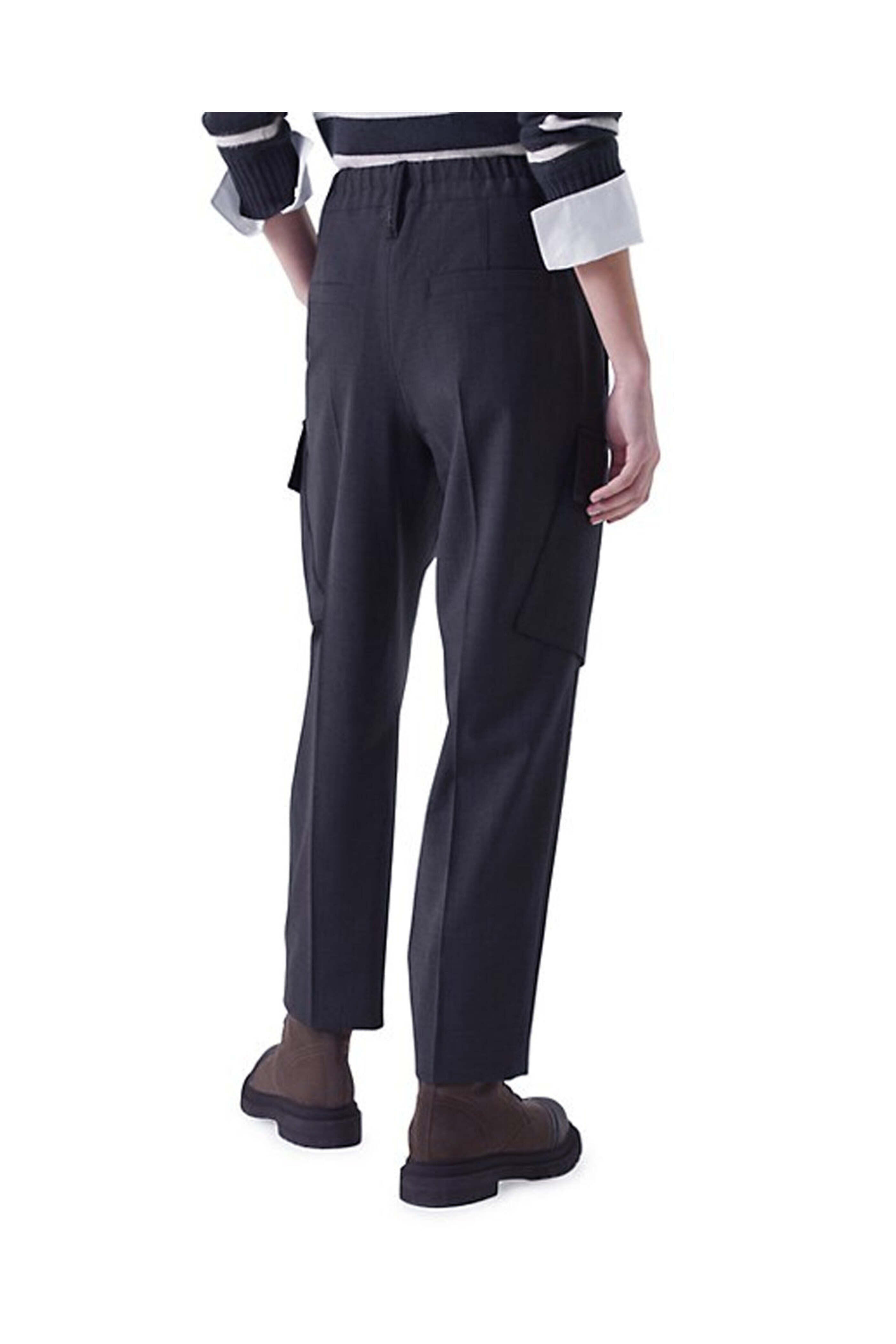 Brunello Cucinelli - Navy Wool Cargo Pant