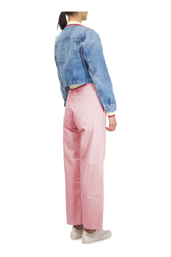 Agolde Ren Foundation Pink Wide Leg Jean - view 3