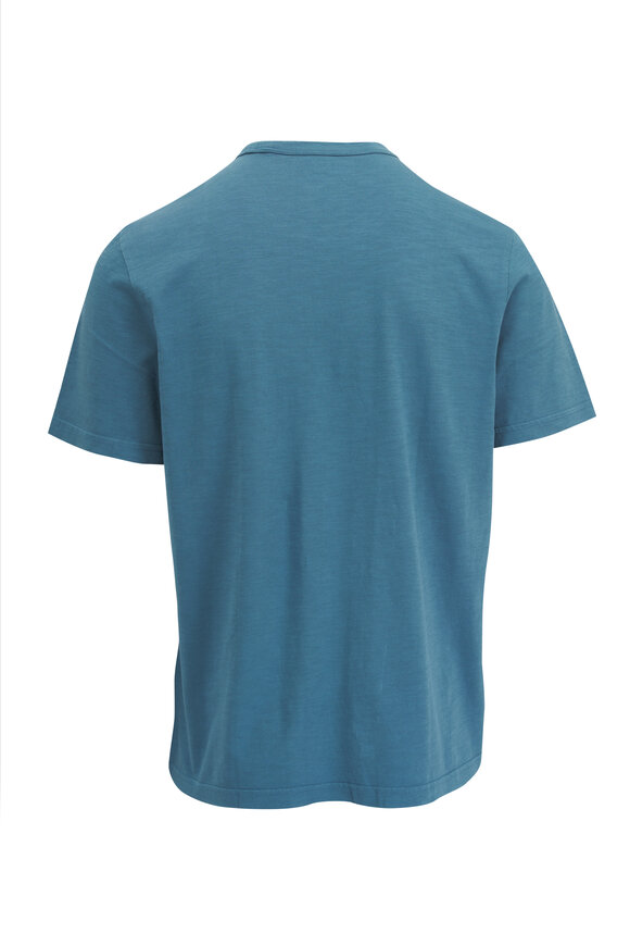 Faherty Brand - Sunwashed Teal Harbor Oasis Pocket T-Shirt