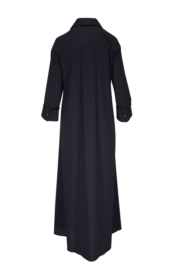 TWP - Jennys Midnight Blue Collared Gown