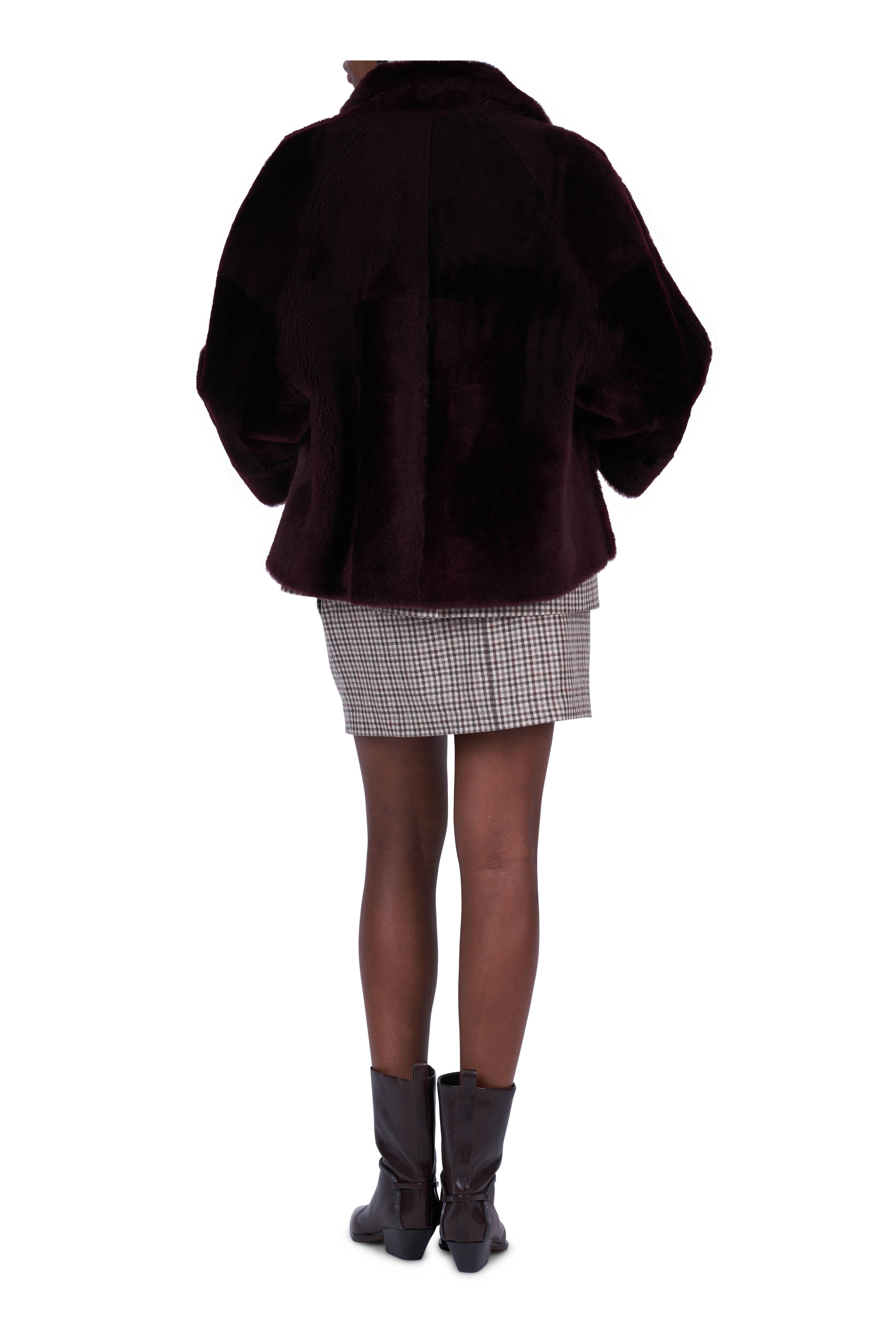 Brunello Cucinelli - Multicolor Plaid Wool Double Breasted Brunello Cucinelli - Multicolor Plaid Wool Double Breasted