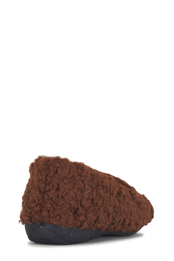 Ron White Teddy Mocha Boucle Flat - view 3