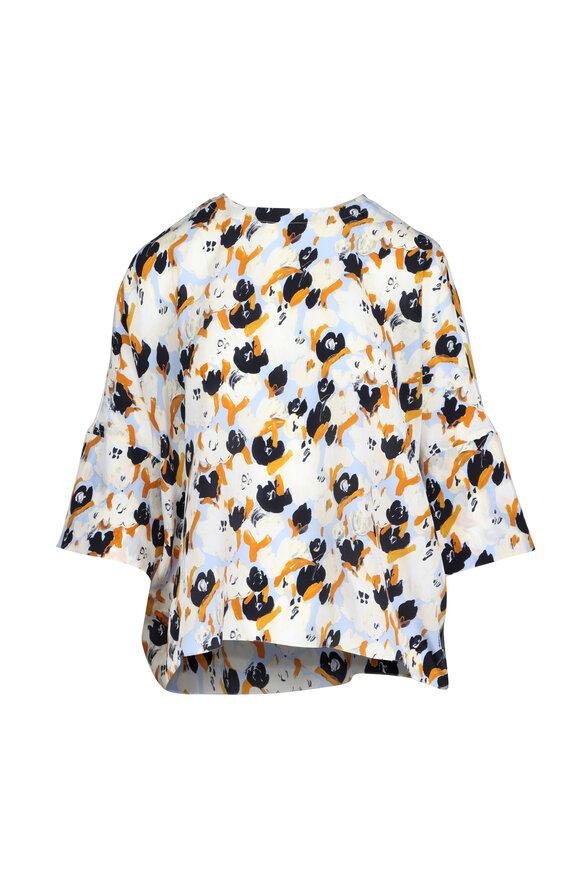 Marni Secret Bouquet Silk Blouse