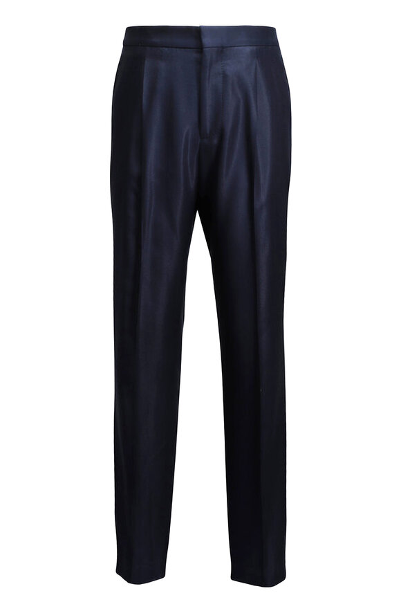 Brunello Cucinelli - Grigio Perla Linen Stripe Suit