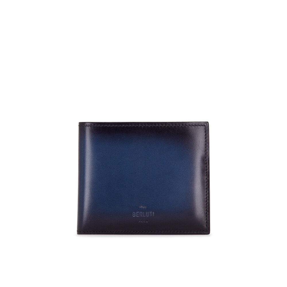 Makore Slim Leather Wallet - Size: Tu - Men - Berluti
