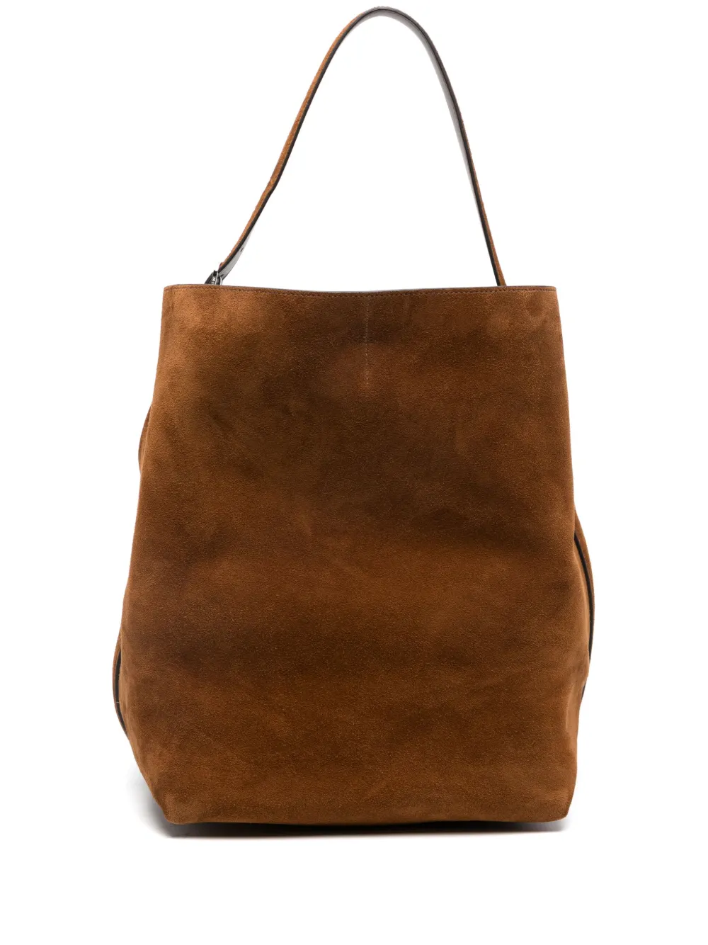 Totême - Tan Suede Belted Tote
