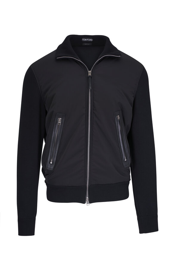 Tom Ford - Black Light Nylon Bomber Jacket