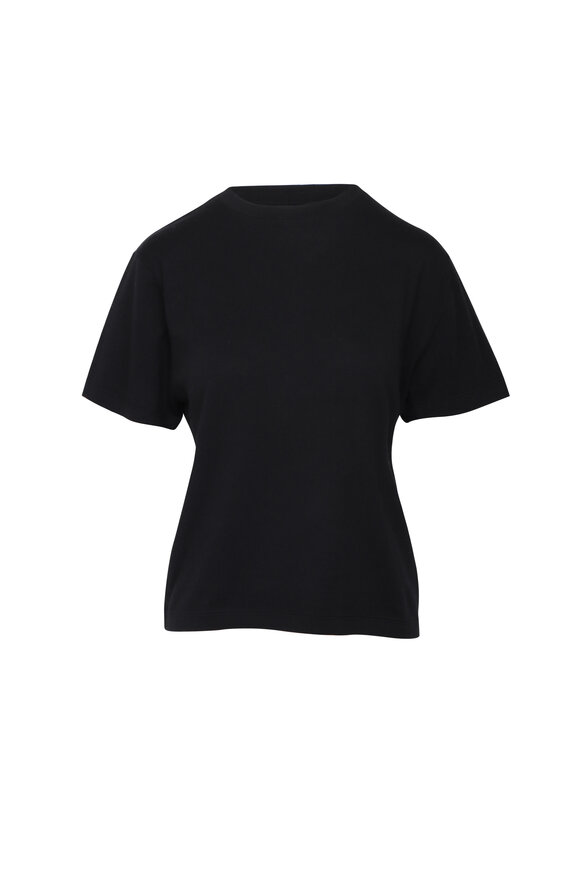 Extreme Cashmere Cuba Black Short Sleeve Tee