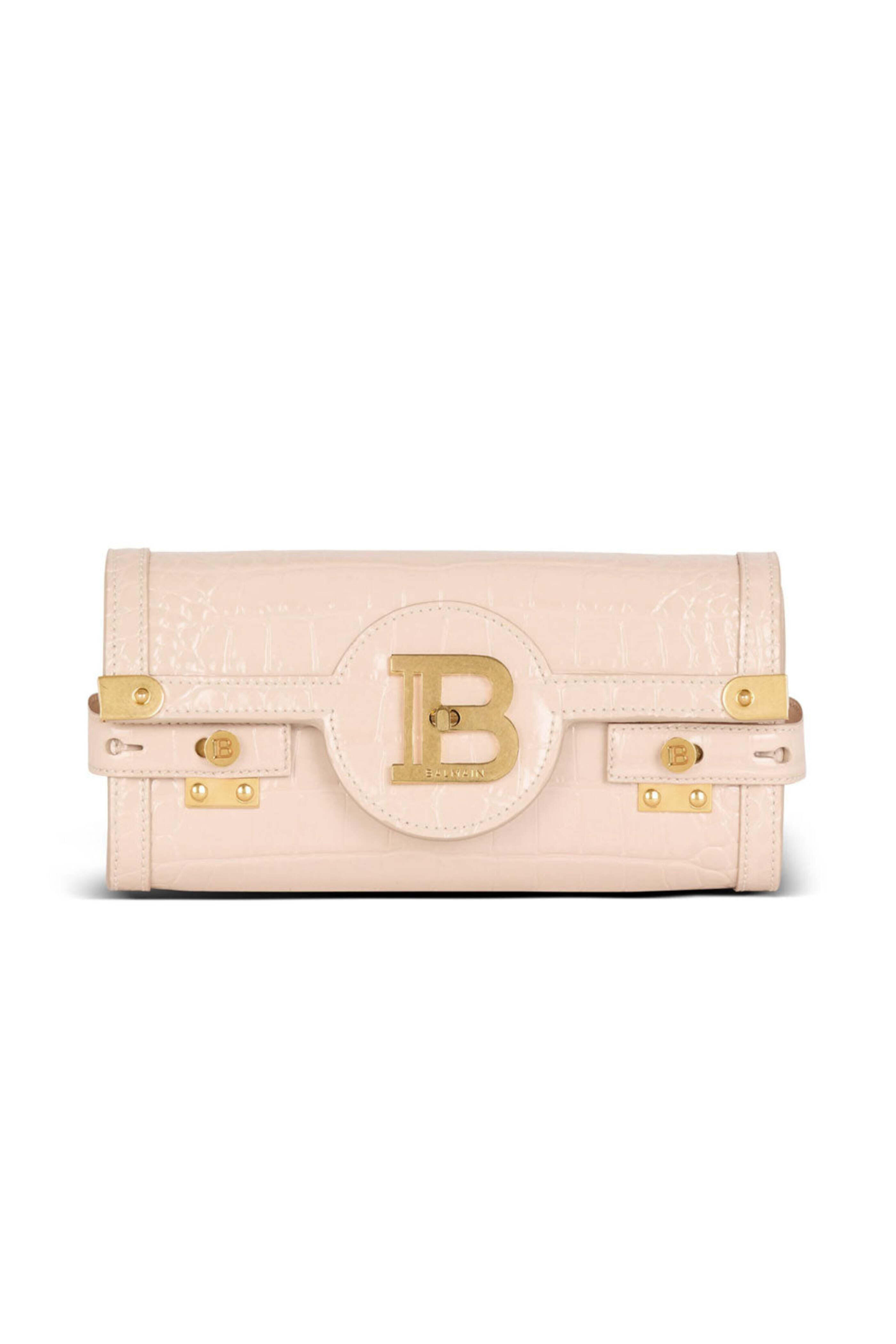Balmain - B-Buzz Pouch 23 Leather Clutch Bag | Mitchell Stores Balmain - B-Buzz Pouch 23 Leather Clutch Bag | Mitchell Stores
