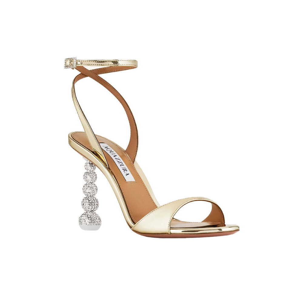 サンダル・ミュール AQUAZZURA 'Milagros' sandals Beige Aquazzura Milagros Sandals In Beige | ModeSens