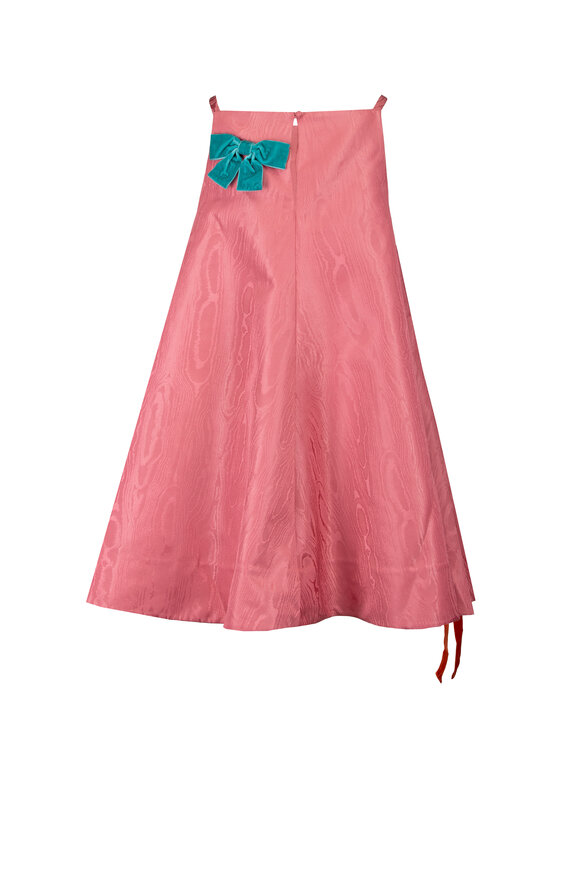 Alémais Valentina Pink Bow Mini Dress - view 2