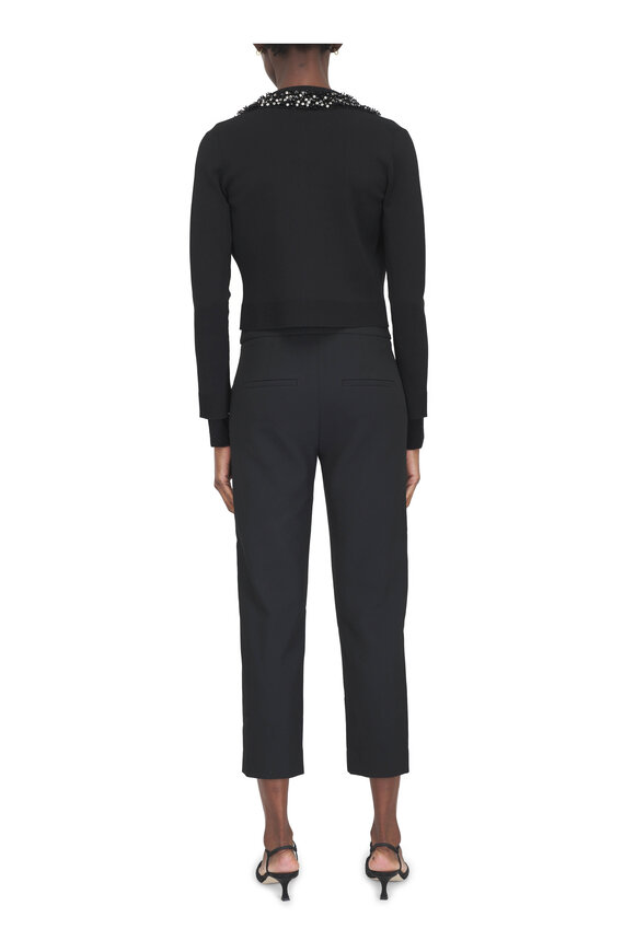 Simkhai Trae Black Embellished Collar Cardigan - view 3