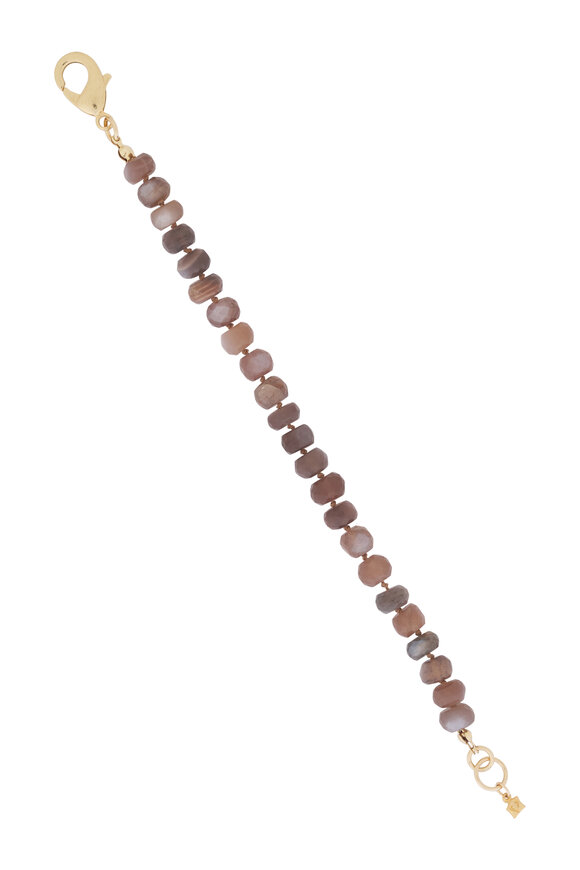 Cristina V. Chocolate Moonstone Bracelet