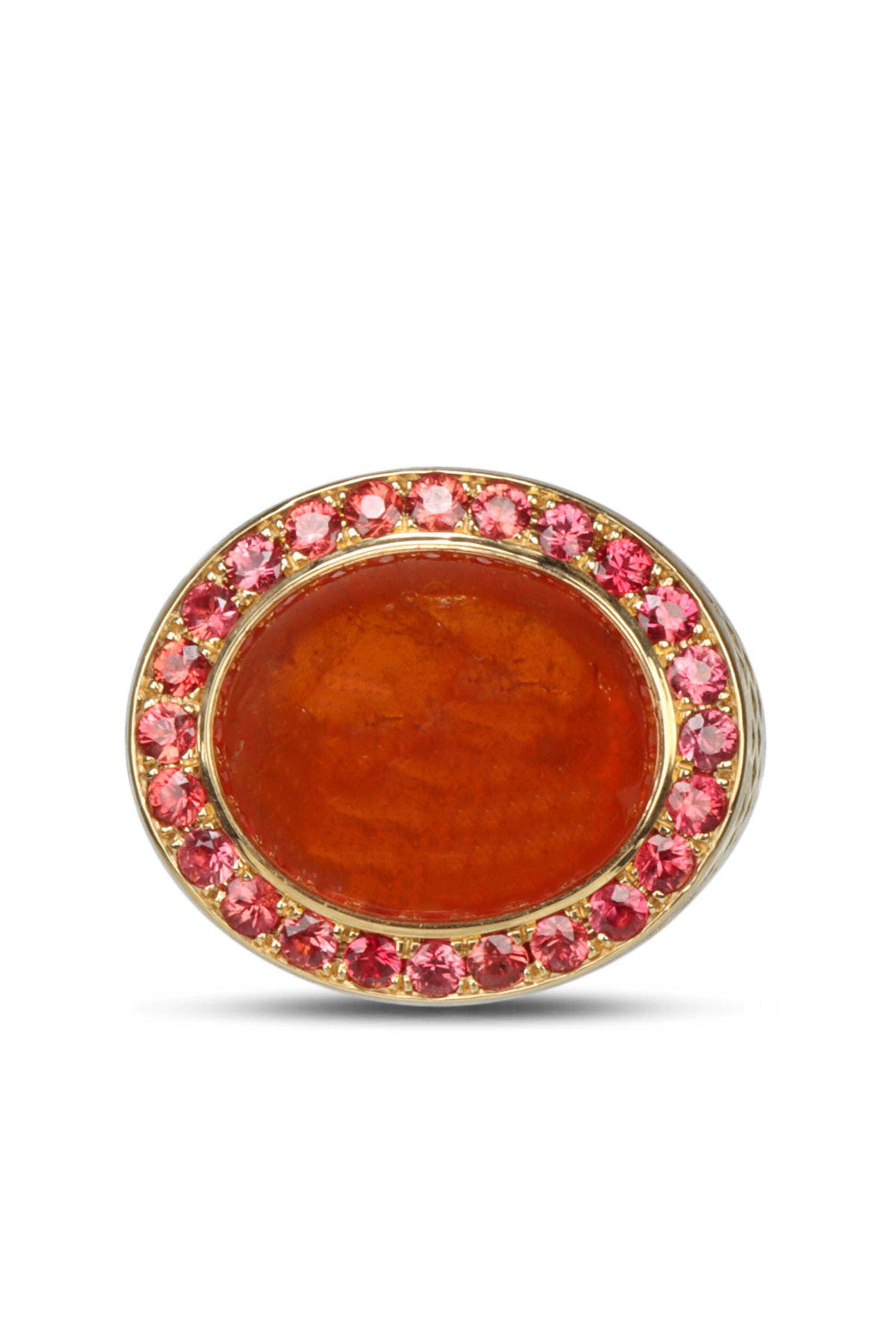 Ray Griffiths - Garnet and Sapphire Dress Ring