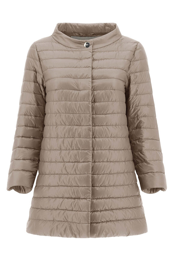 Herno Taupe Iconico Rossella Jacket