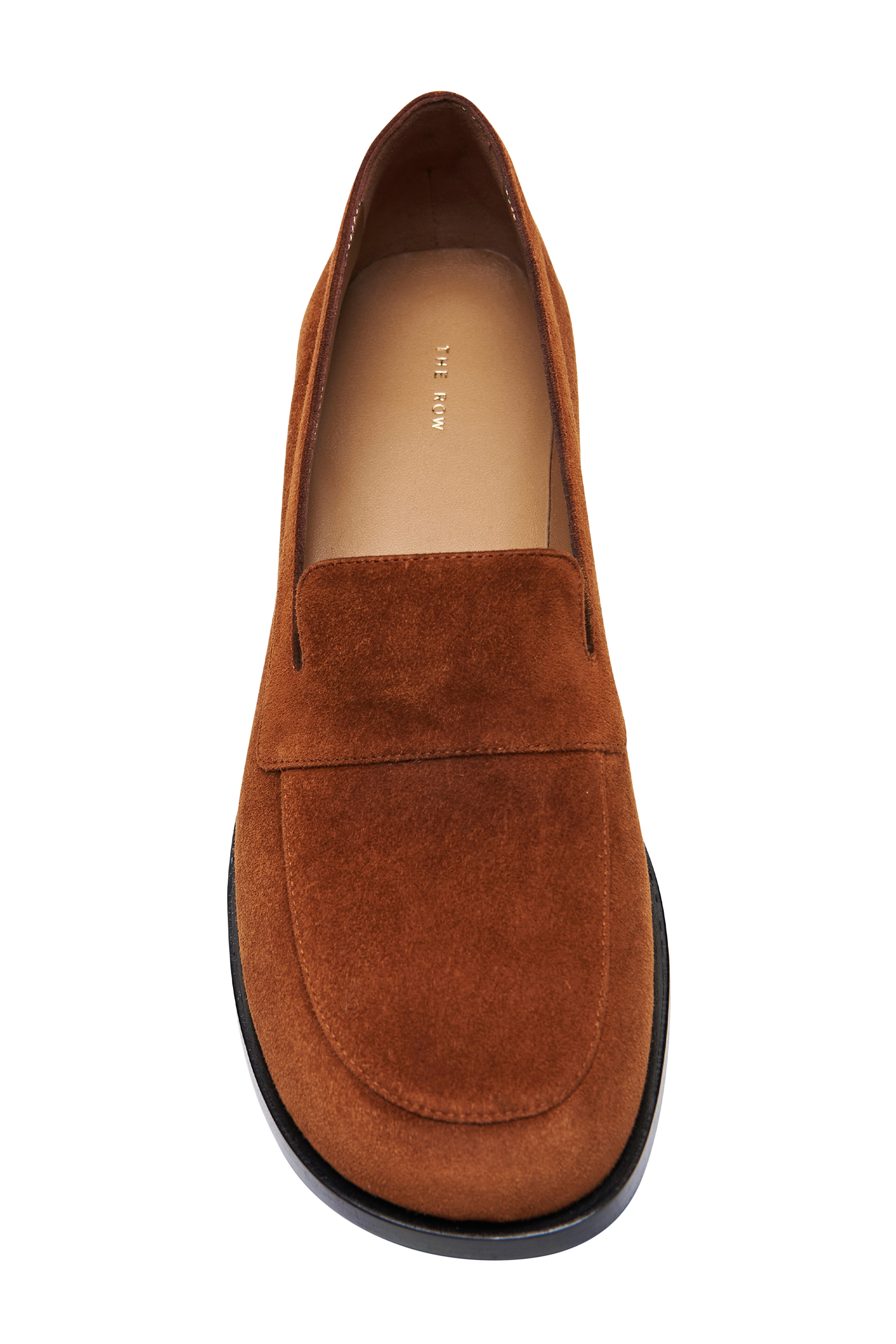 The Row Garcon Acorn Suede Loafer Mitchell Stores