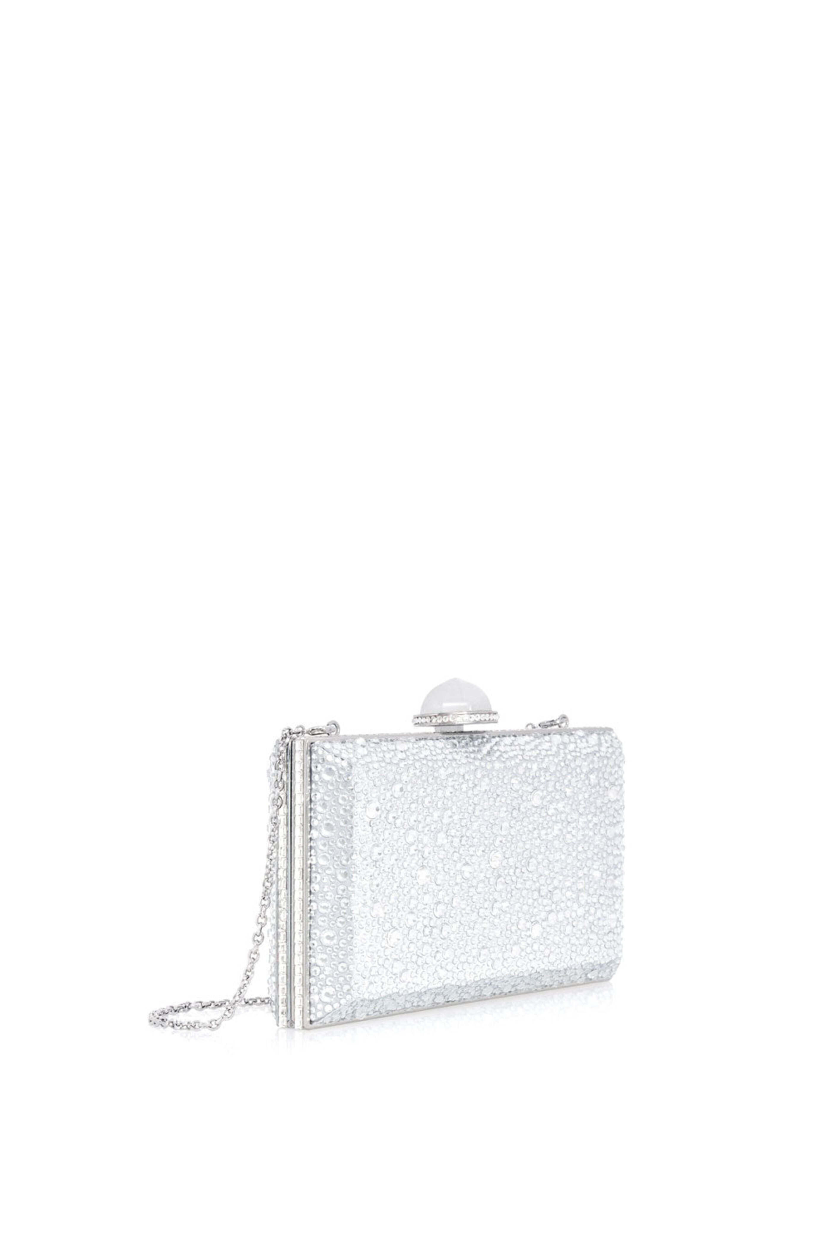 Judith Leiber Couture - Skylar Crystal Caviar Clutch