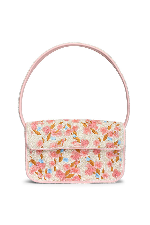 Staud Tommy Beaded Spring Day Shoulder Bag
