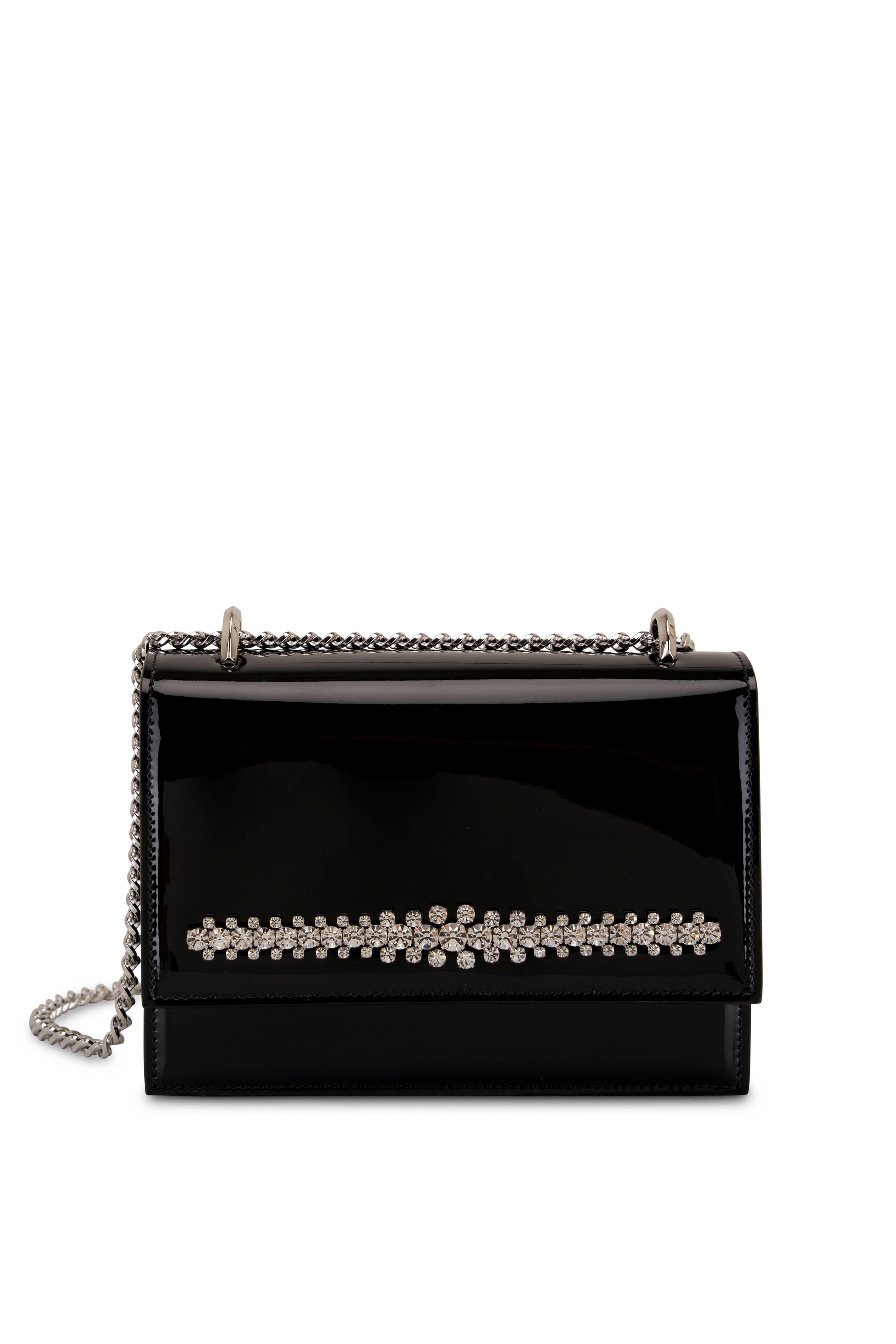 Jimmy Choo Bing Bohemia Crystal Chain Crossbody Bag