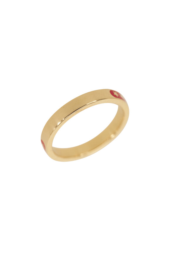 Foundrae - Strength Yellow Gold Thin Band