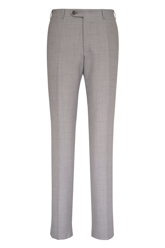 Canali Pearl Gray Wool Suit - view 4