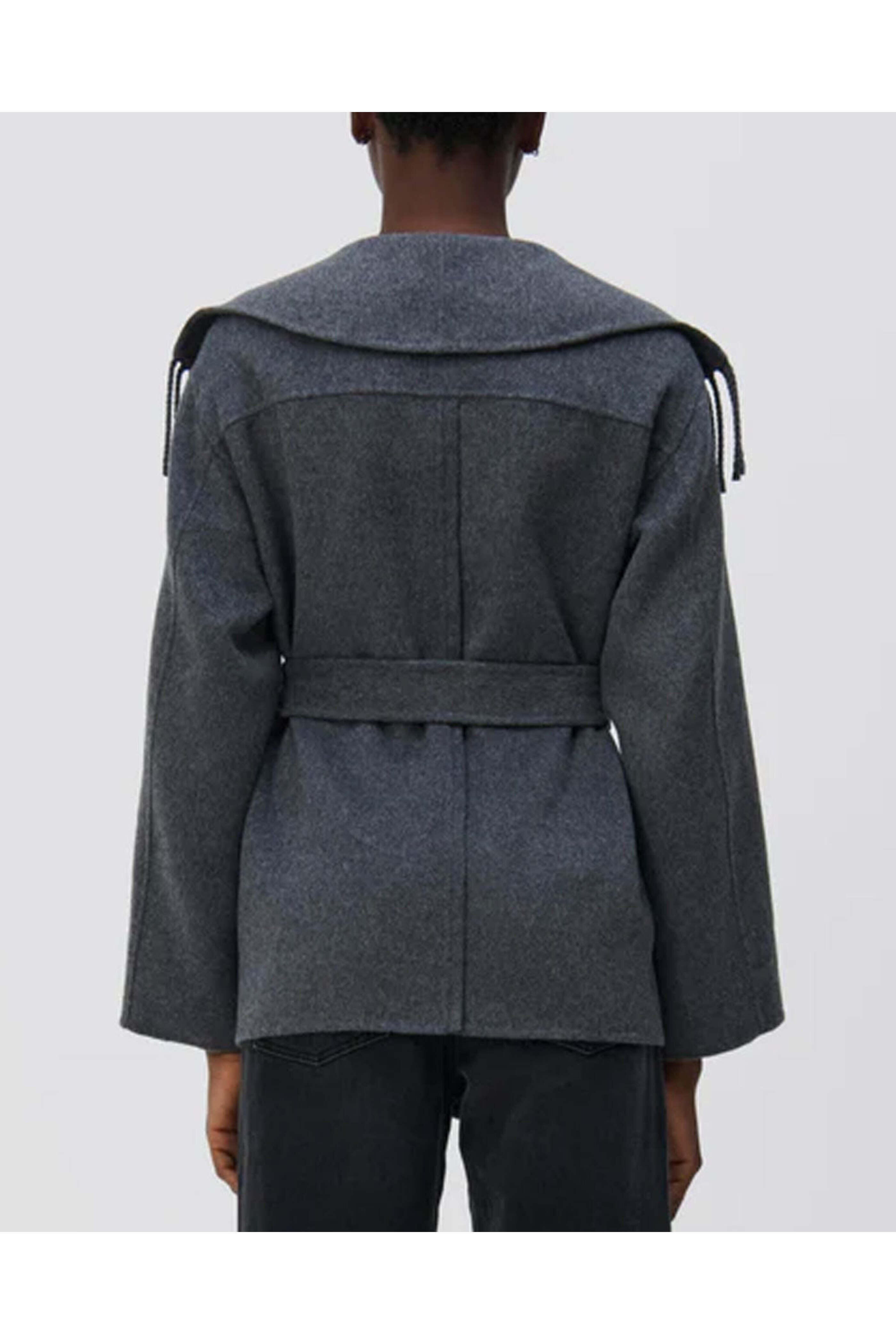 Simkhai - Grey Melange Rowen Fringe Jacket