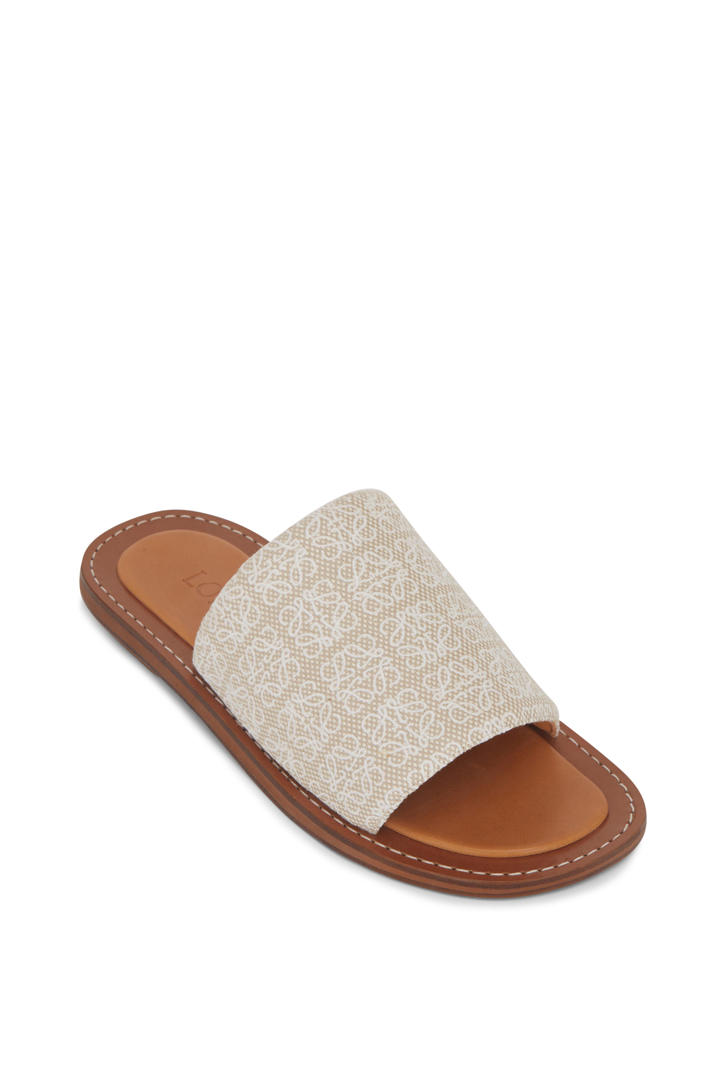 送料込/関税込■LOEWE■Anagram レザースライド 楽天市場】LOEWE ロエベ サンダル PETAL ANAGRAM SLIDE ペタル