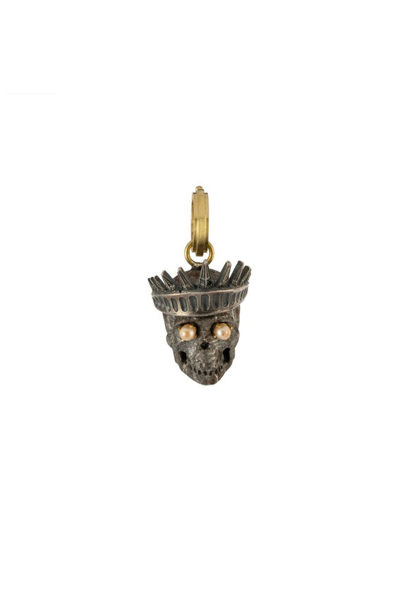 Sylva & Cie Meteor Libery Skull Pendant