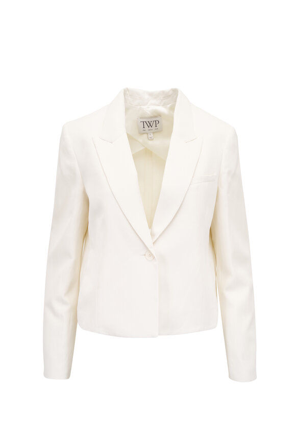 TWP Sawyer Bone Single Button Blazer