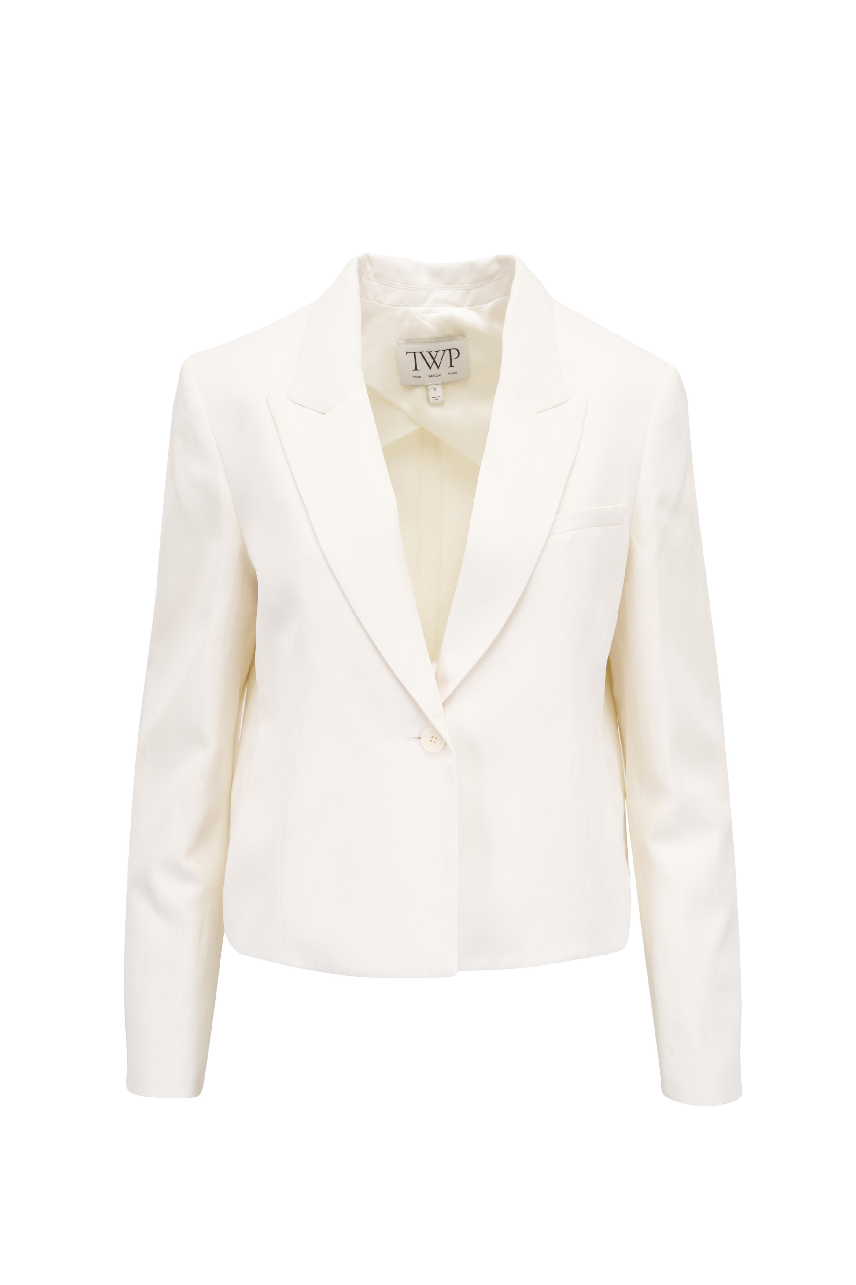 TWP - Sawyer Bone Single Button Blazer